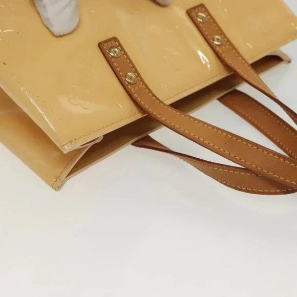 LOUIS VUITTON Monogram Vernis Reade PM Bag Marshmallow Pink Auth - Picture 7 of 16